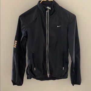Black nike wind jacket